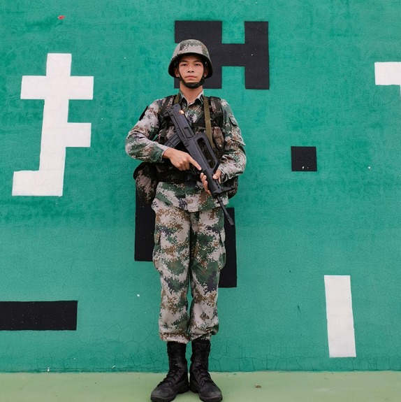 武昌理工学院退役复学大学生陈奇：退役不褪色 初心永不变